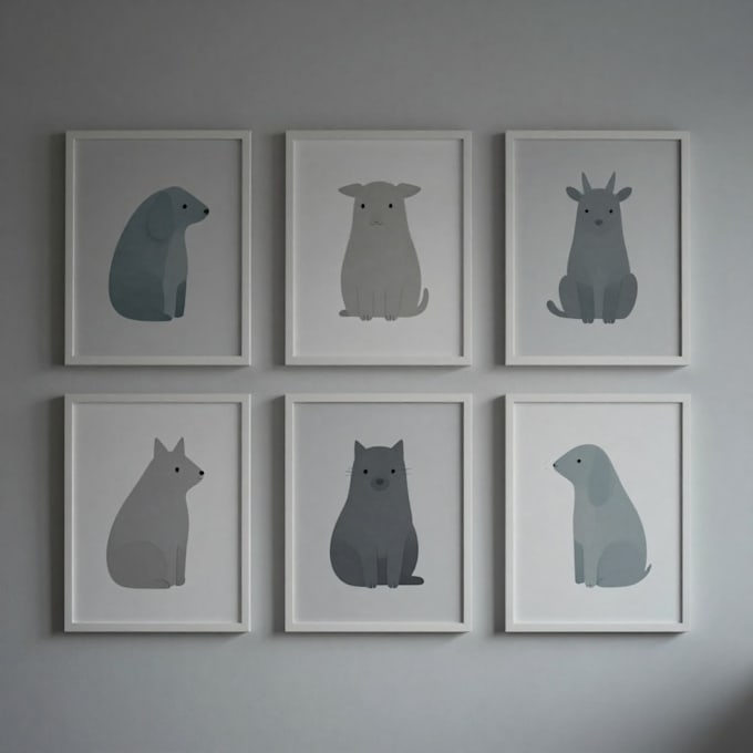 Make cute designs printable nursery wall art printables for etsy by ...