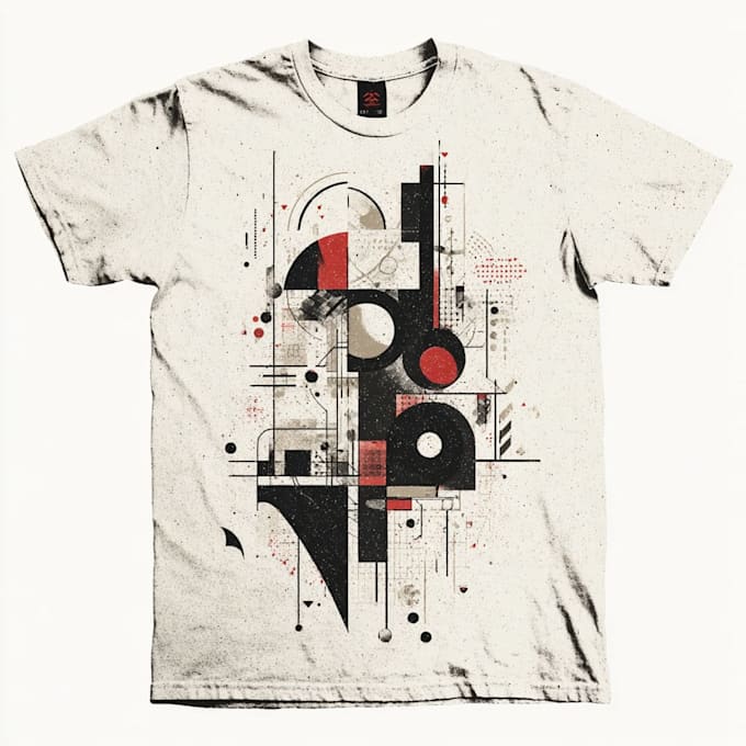 design custom typography and trendy t shirt design