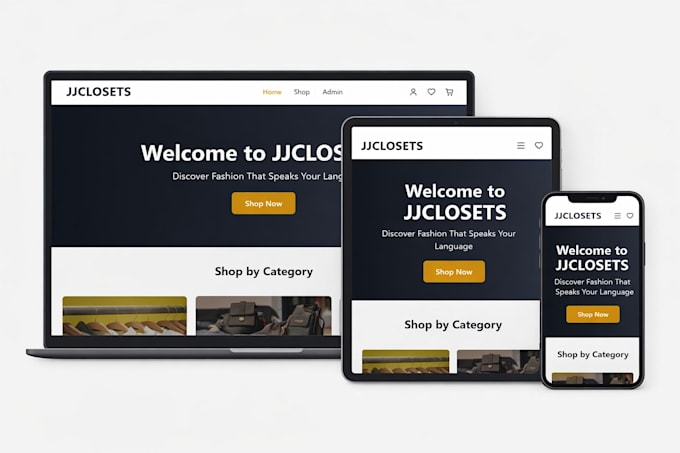 design a modern responsive website for your business