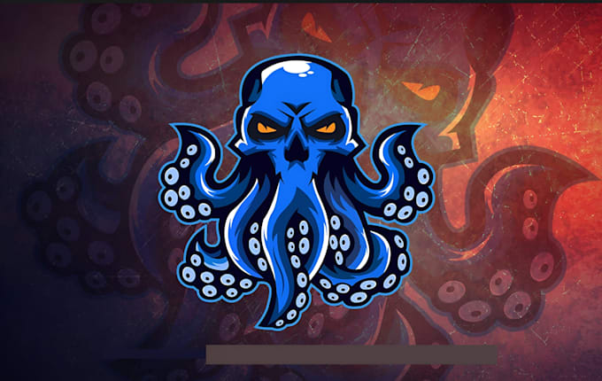 do modern professional custom octopus logo design