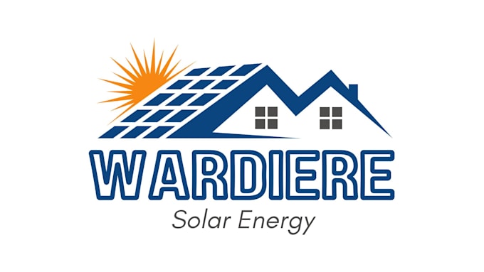create vintage retro solar logo mascot illustration