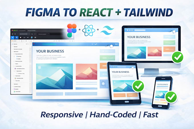 convert figma to pixel perfect react nextjs with tailwind CSS