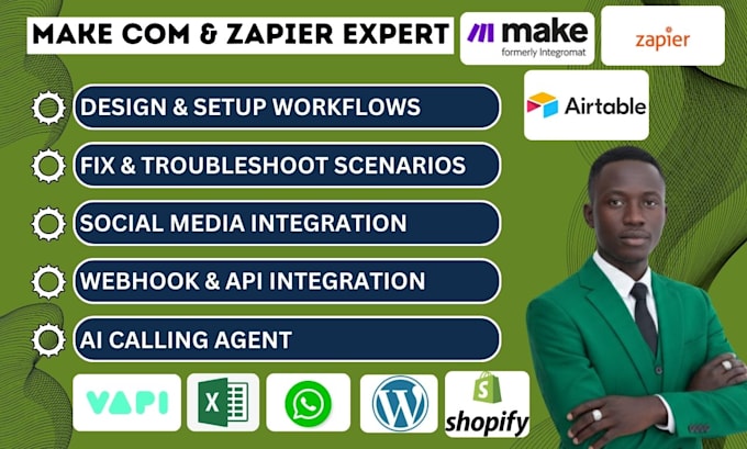fix make com, made com, make com automation, make com workflow, api integration