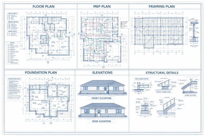 create site plan and permit drawings for city approval