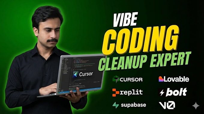 fix vibe coded websites or apps made on lovable, replit, google ai studio