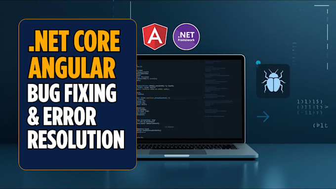 fix bugs and errors in angular or dotnet core web applications