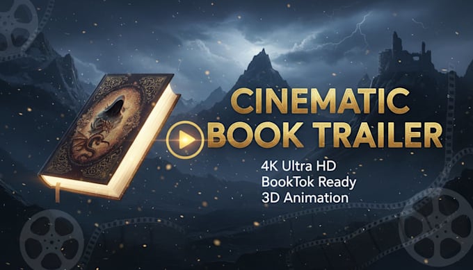 create epic cinematic book trailer that boosts book sales