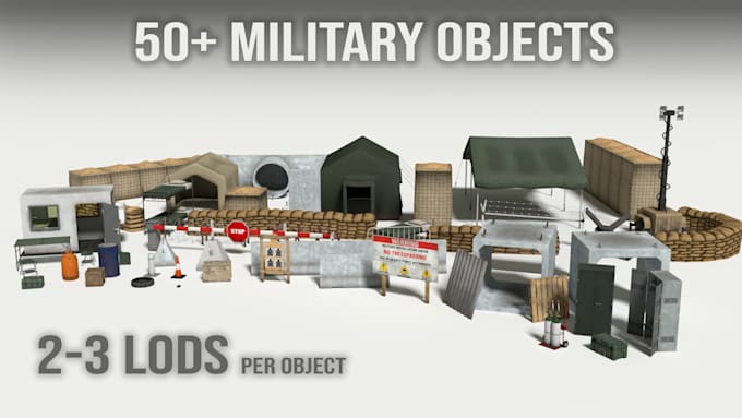 create game ready 3d models optimized for games