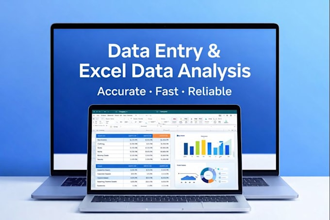 Do accurate data entry and excel data analysis by Faisul03 | Fiverr