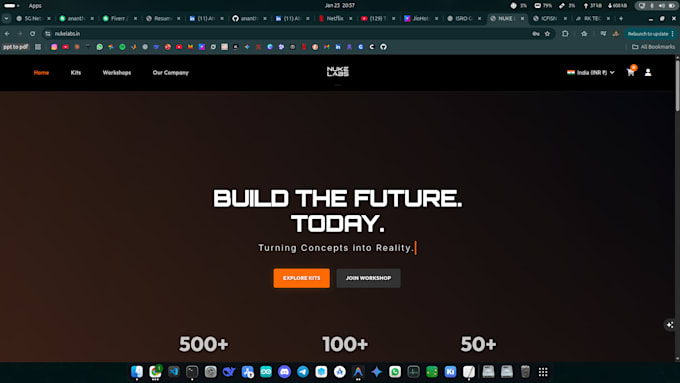 build web applications integrated with ai system