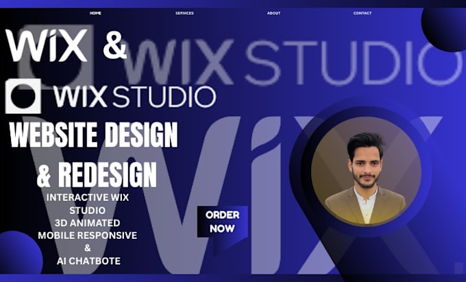 wix studio design wix studio business website redesign wix website development