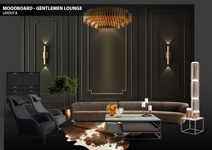deliver mood boards and ffe for your interior space
