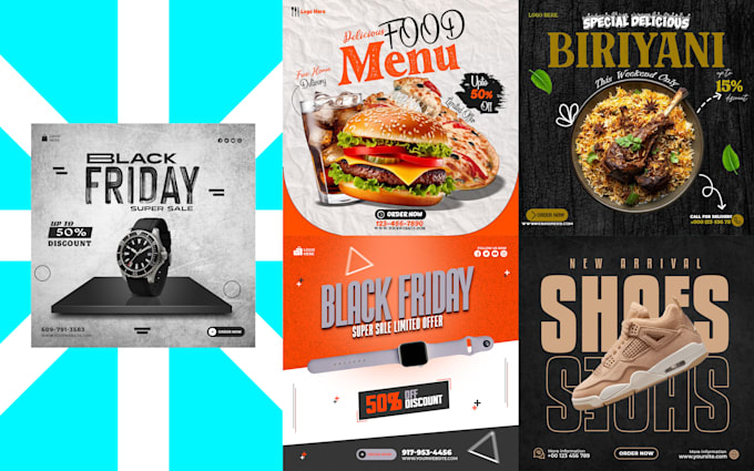 Design eye catching social media post, flyer or banner design by Bapan ...