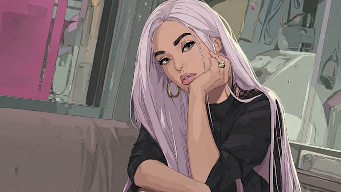 draw awesome illustration with realistic style