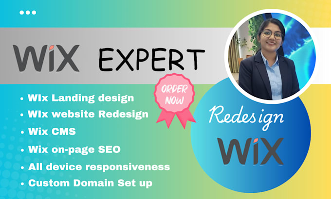design a professional wix website