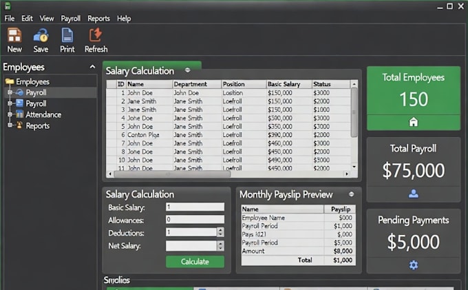 develop custom windows desktop apps with using c sharp and winforms