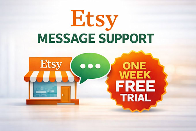 handle etsy customer messages and order support for your shop
