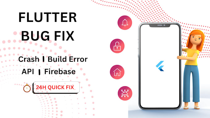 Fix flutter app bugs, crash, build errors and firebase issues by ...