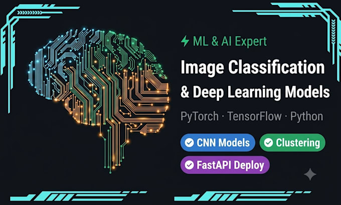 build image classification and machine learning models in python