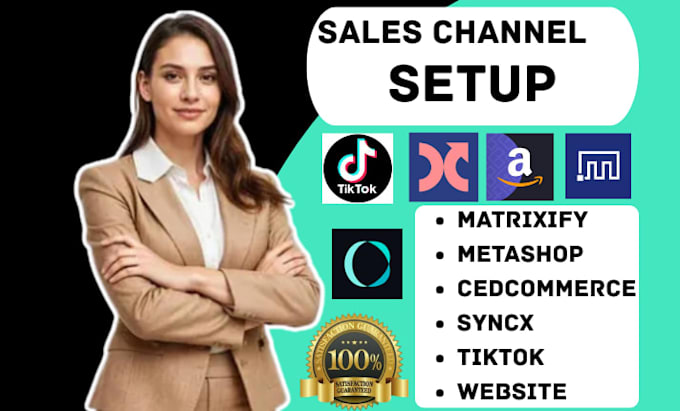 setup matrixify metashop cedcommerce syncx blockify tidio ads facebook website