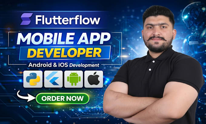 build flutterflow app, figma to flutterflow, firebase mobile app developer
