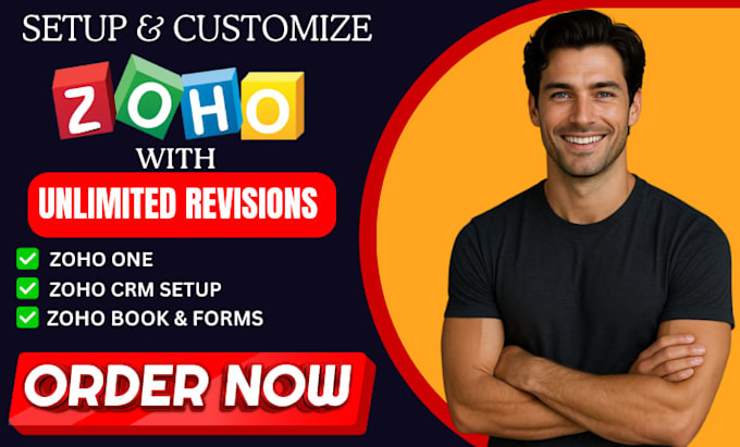 setup zoho crm customize zoho one zoho book zoho forms