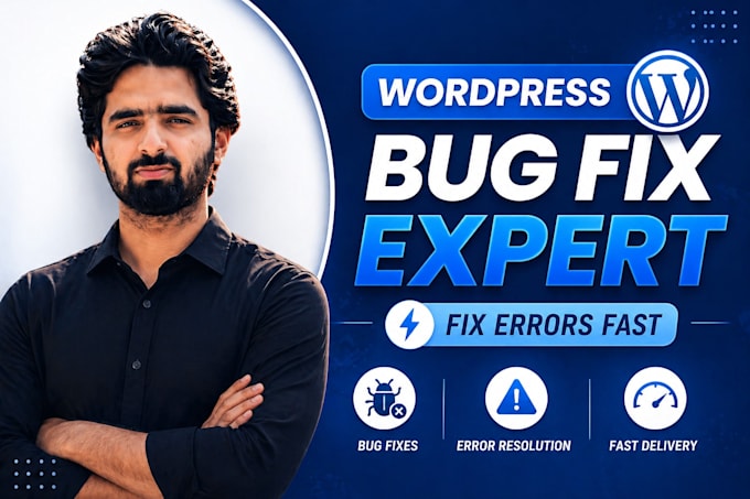 fix wordpress issues, fix wordpress errors, bugs, fix wordpress website