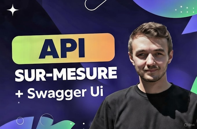 build your custom rest or graphql API with swagger docs