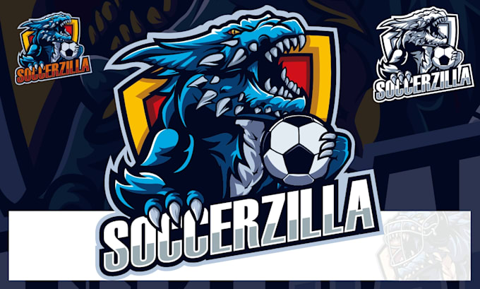 design a mascot or sports logo in vector style
