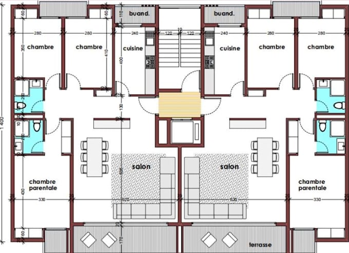 redraw building plan, ground floor plan, architecture mep drawing, basement plan