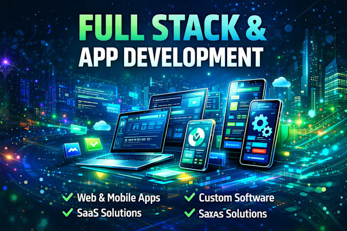 do website development as full stack web developer, front end, backend developer