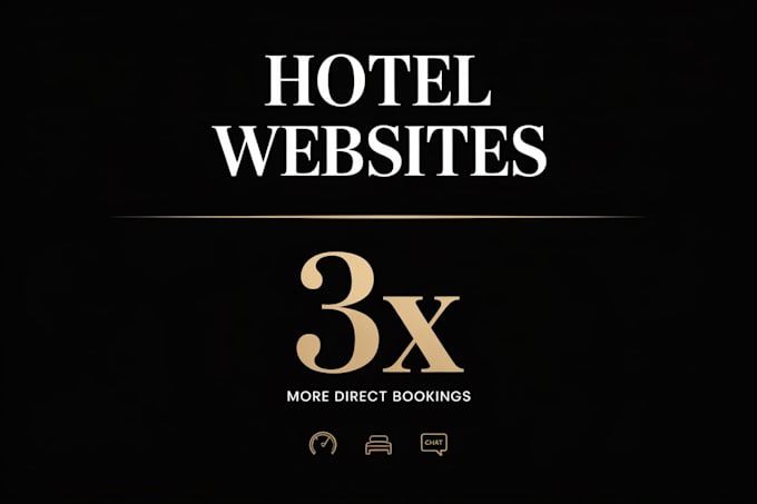 create a high converting hotel website with booking system integration