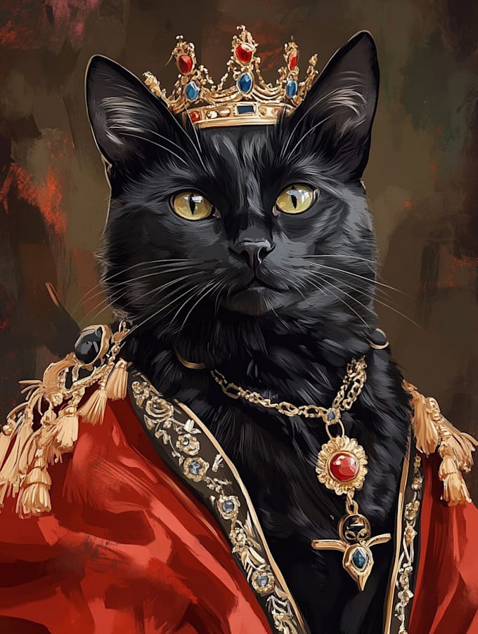 design custom pet portrait