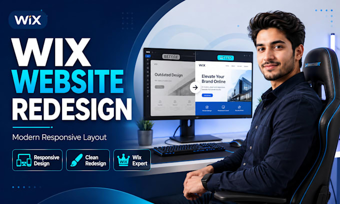 wix website redesign wix website design responsive business wix website redesign