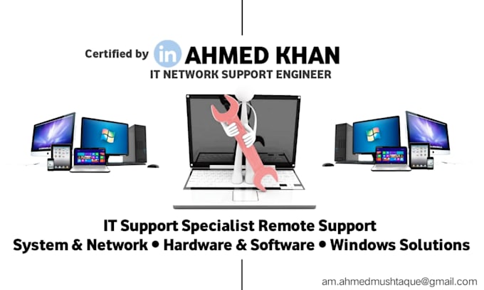 remote IT support for windows software and computer issues