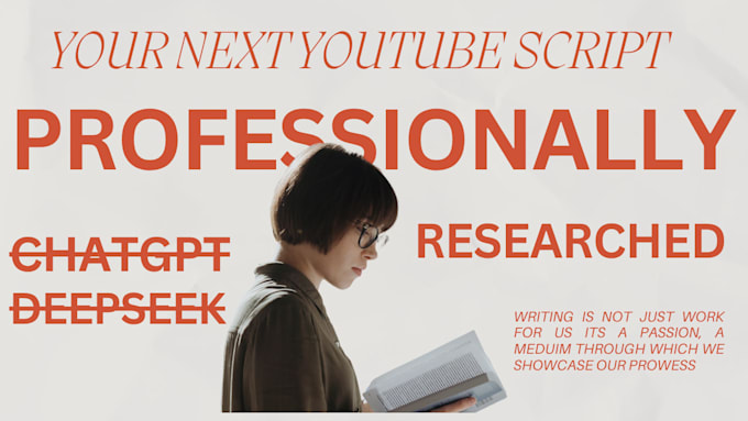 write informational video script for you