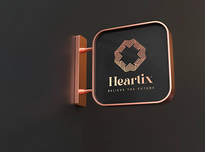 create awesome and gorgeous heart logo design