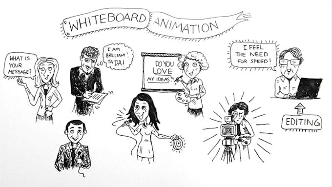 make a professional eye catching Whiteboard Video