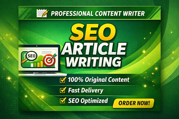 write SEO optimised articles and plagarisiom free
