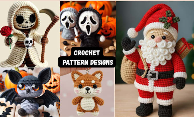 make crochet artist amigurumi pattern designer PDF
