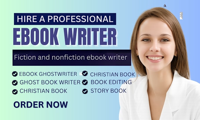 ebook ghostwriter ebook writer non fiction ghostwriter KDP ghostwriter