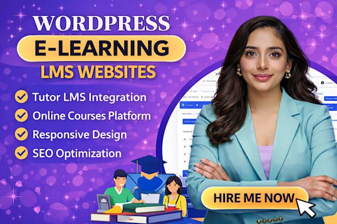 design a professional lms website using tutor lms wordpress