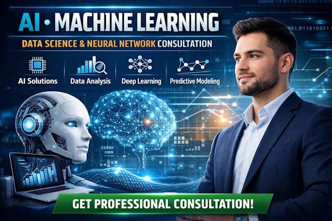 do ai, machine learning, data science, and neural network consultation