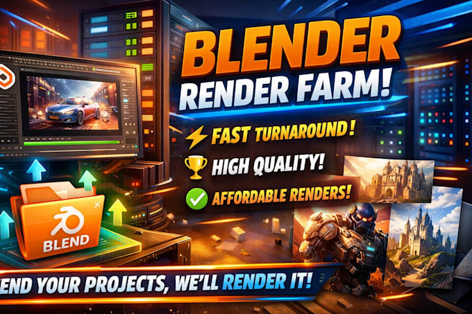 render high quality 3d animations and product videos per second in 4k 2k HD