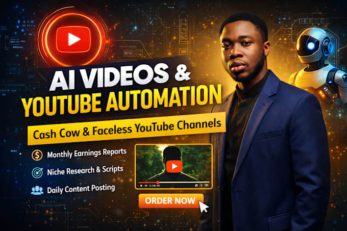 do ai videos for cash cow youtube automation faceless videos yt channels