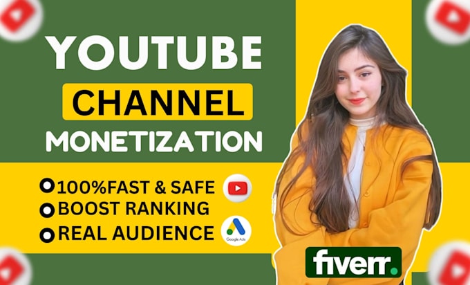 do complete youtube promotion for monetization