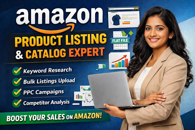 experienced amazon catalog manager for listing optimization