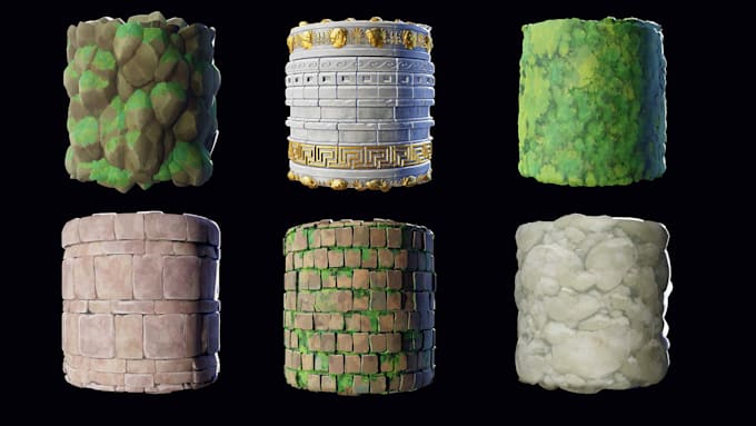 create custom textures for games and environments