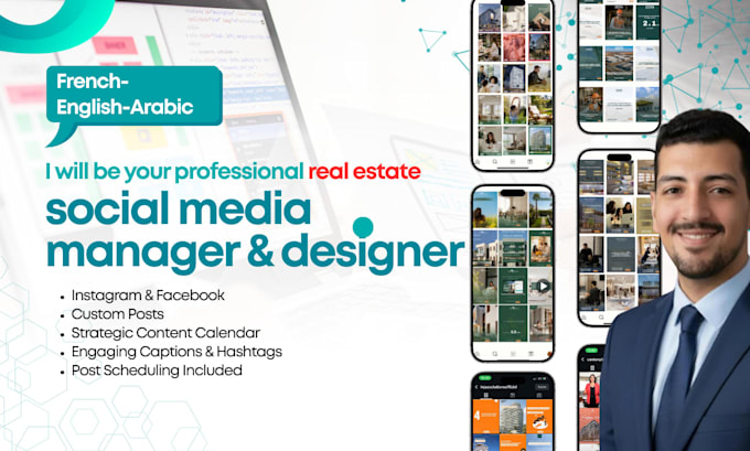 be your professional real estate social media manager
