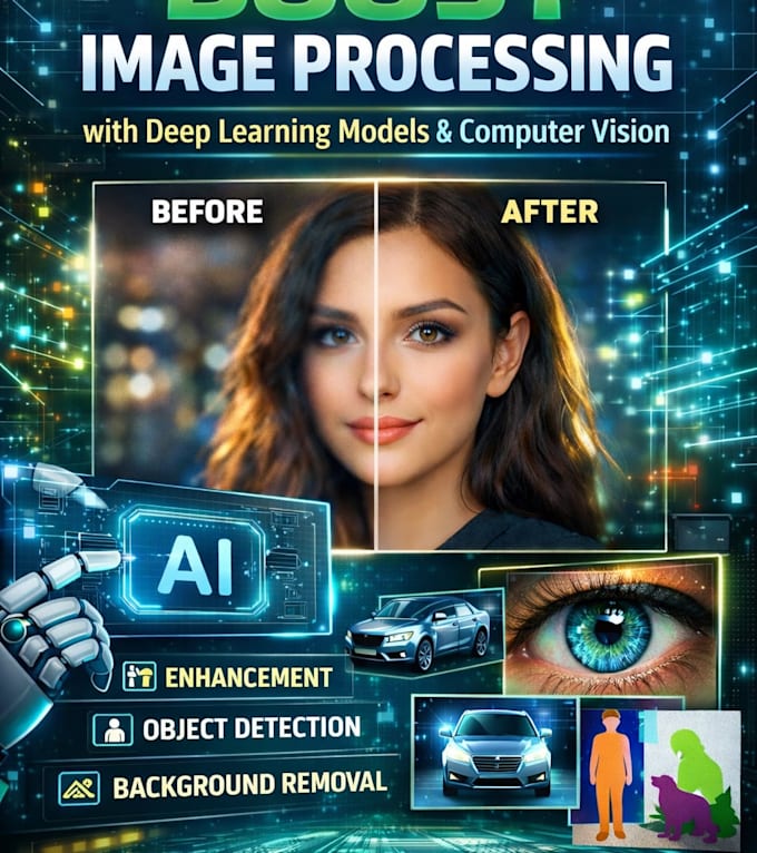 image processing with deep learning models and computer vision neural network ai